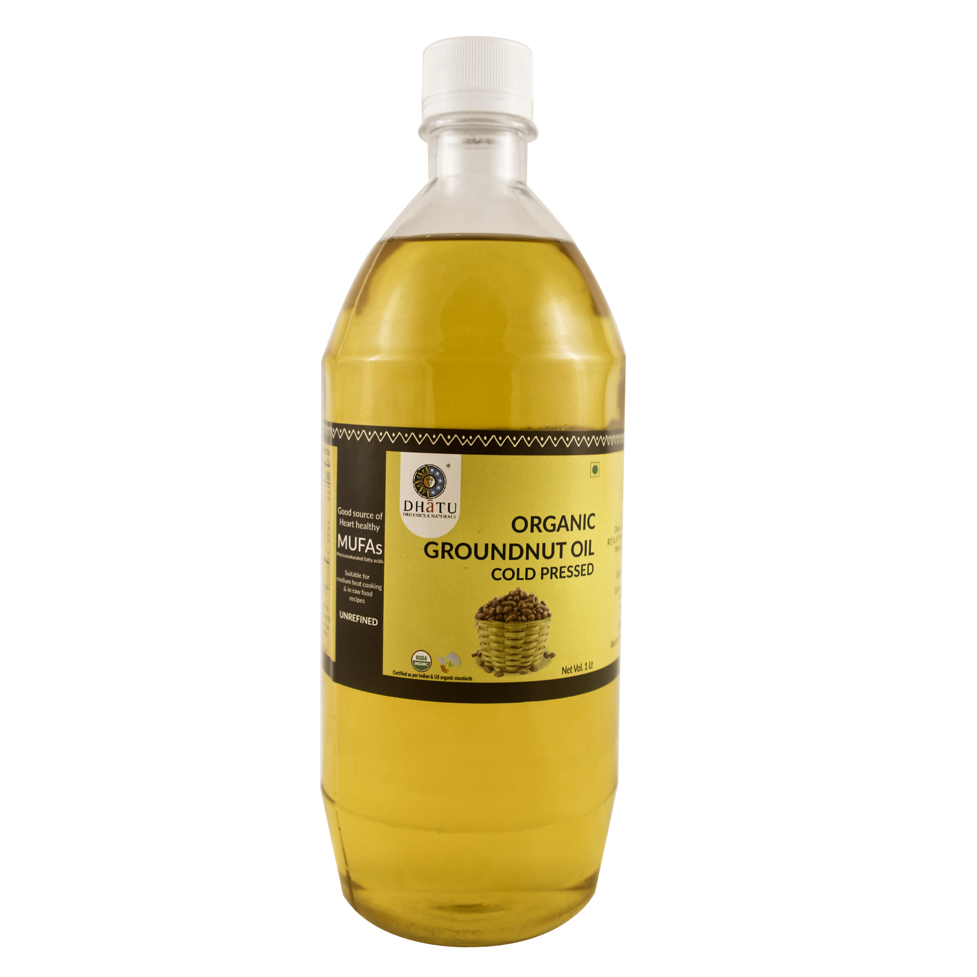 Cold Pressed Groundnut Oil